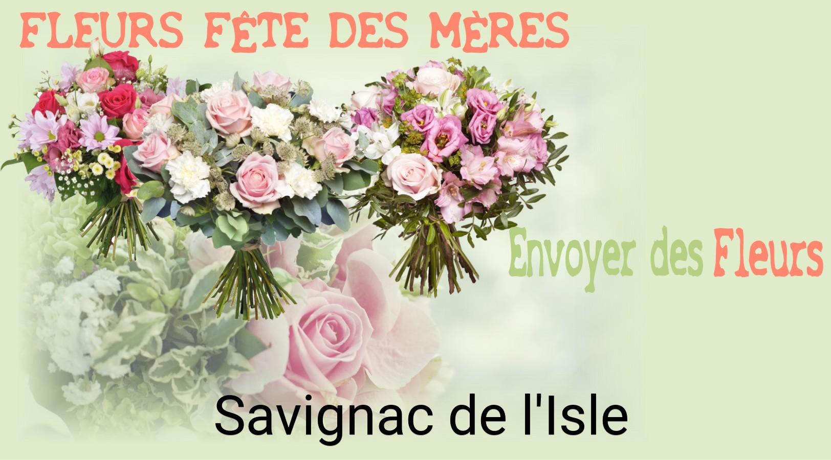 Bouquet de Fête des Mères livré à Savignac-de-l'Isle